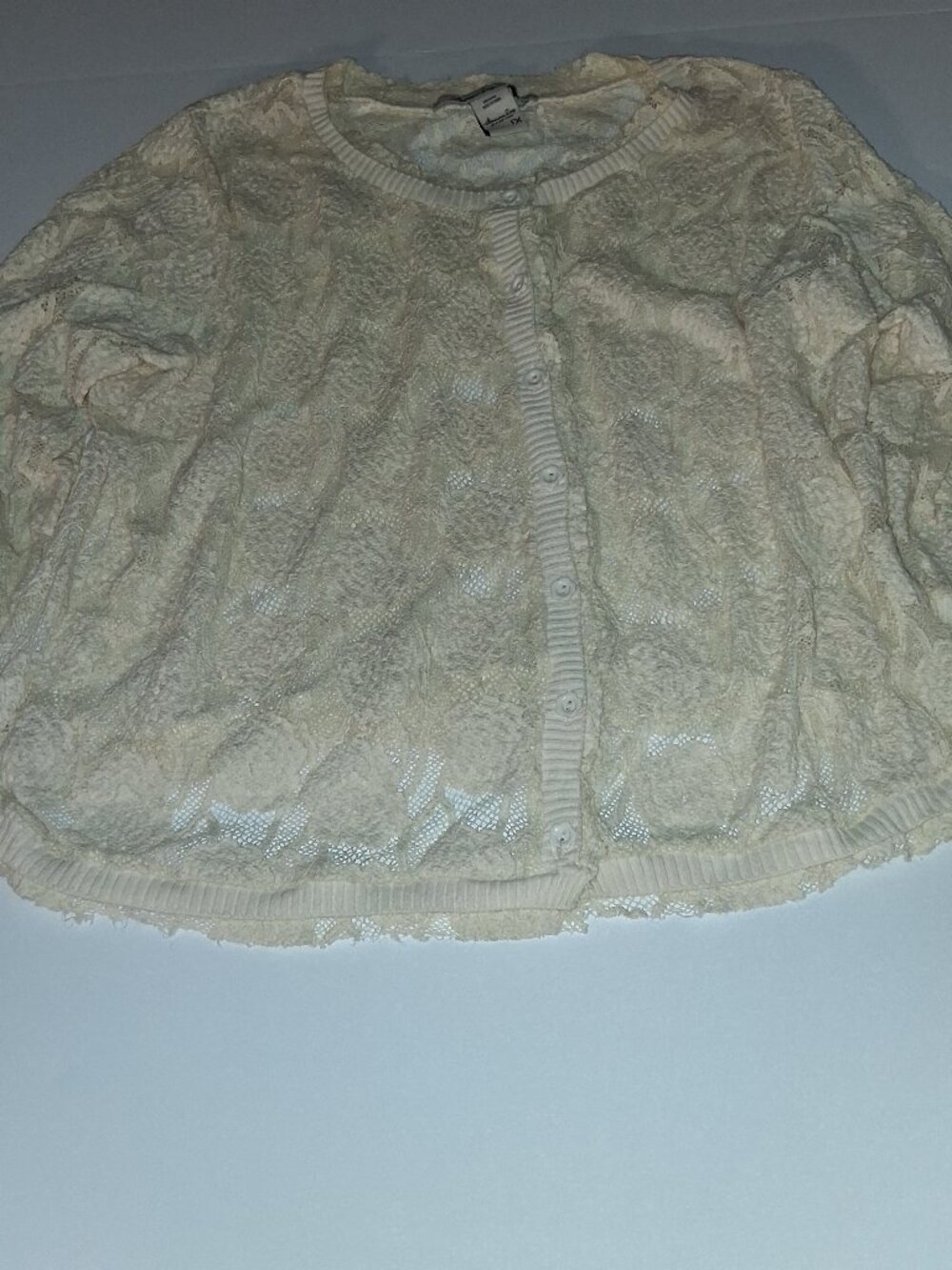 1X Plus Size American Rag Cie Floral Lace Top